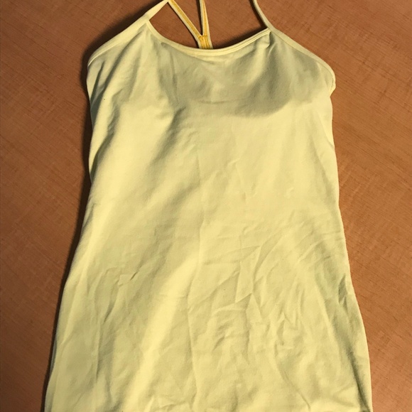 lululemon athletica Tops - Lululemon Yellow Tank lululemon athletica Tops - Lululemon Yellow Tank